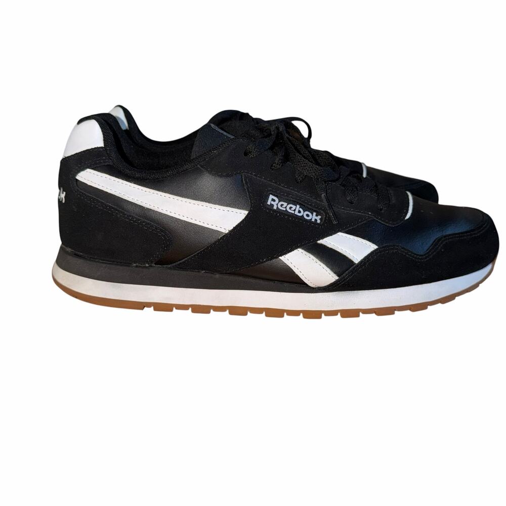 Reebok Classic Harman Run Black White Gum Sole Sneakers Men’s 11.5 EU45 - Picture 2 of 7